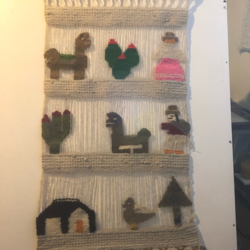 Handwoven tapestry